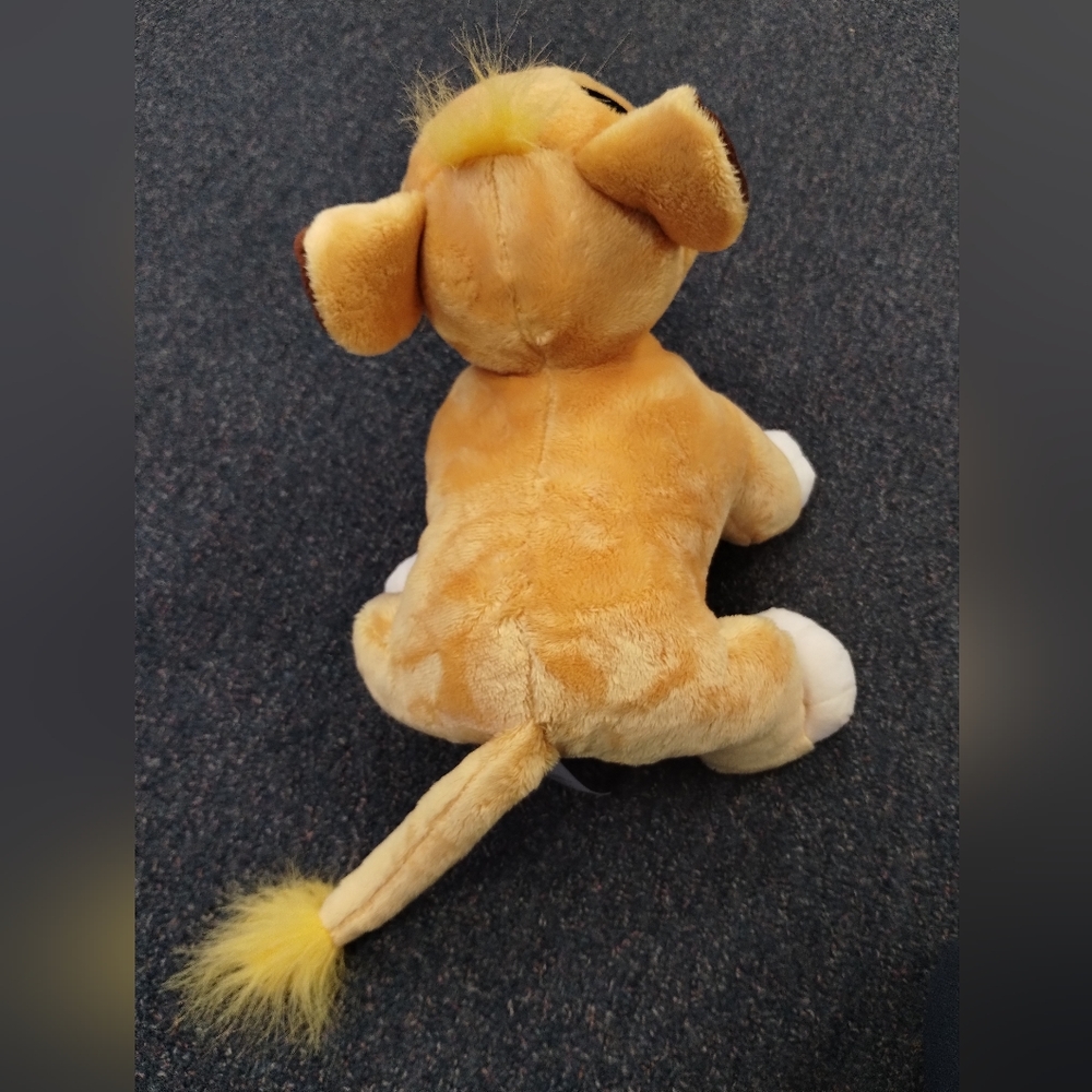 ✓Disney Collection Original Plush Lion King  Young Simba Cub Stuffed Animal Toy - Picture 9 of 16